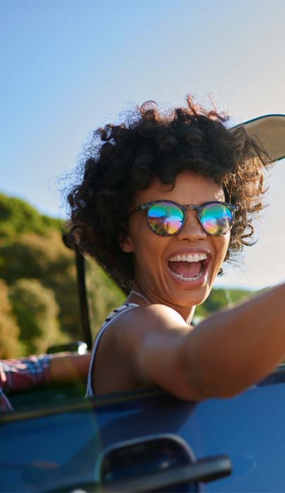 Model in Sunglasses